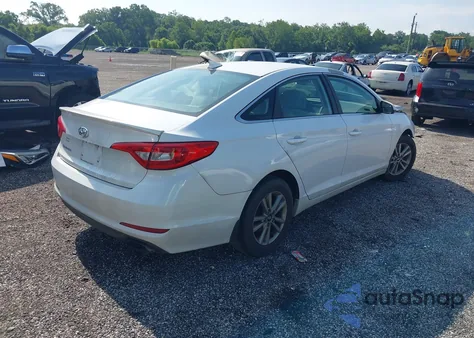 2016 Hyundai Sonata Se from USA, damaged, VIN 5NPE24AF4GH312944